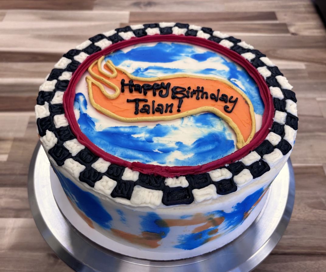 Hot Wheels Layer Cake